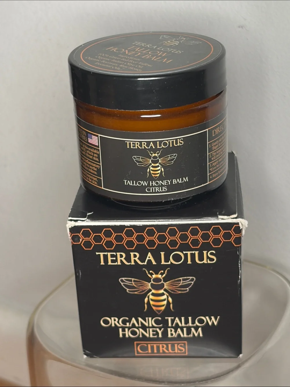 Citrus Tallow Honey Balm — Nourishing Orange-Brown Body Balm